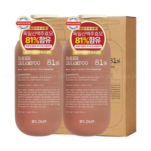 바이아우어 블랙비어 81 탈모샴푸 1020ml_이미지