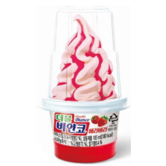 롯데웰푸드 더블비얀코 베리베리 185ml (1개)_이미지
