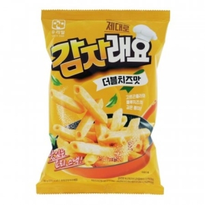 우리밀 제대로 감자래요 50g 더블치즈맛 과자