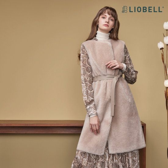 리오벨 TAG가199000 리버시블 양모 롱베스트 3129791