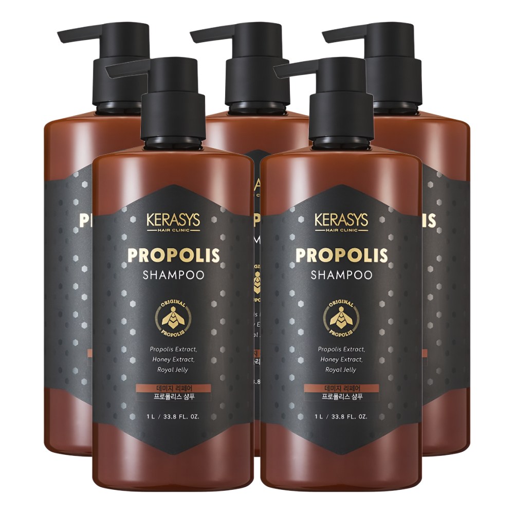케라시스 프로폴리스 데미지 리페어 샴푸 1000ml (5개)_이미지