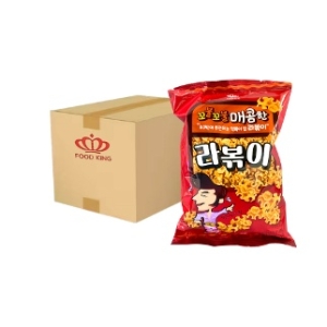 푸드킹 꼬불꼬불 매콤한 라볶이 80g 20개_이미지