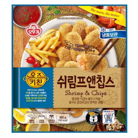쉬림프앤칩스 380g
