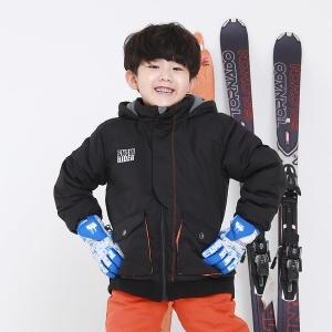 와이키 아동 보드복 자켓 단품 YJ1800KIDS 오렌지 스키복 8세~11세