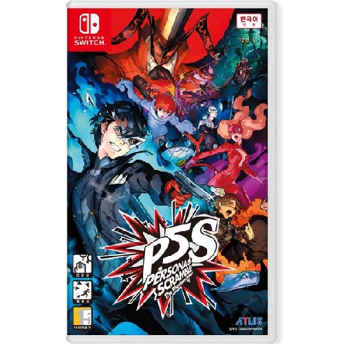  페르소나 5 스크램블 더 팬텀 스트라이커즈 한글판 SWITCH, 패키지칩