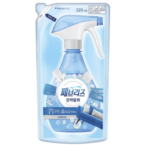 페브리즈 강력탈취 상쾌한 향 리필 320ml (9개)_이미지
