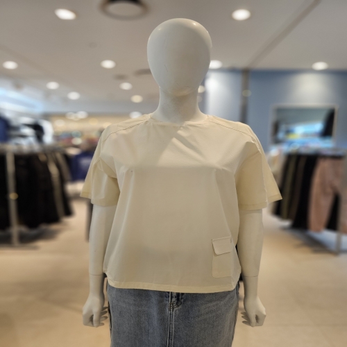 PHF2TS2790 여성 무브 우븐 반팔 티셔츠