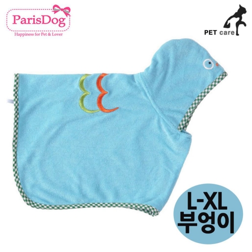 패리스독 샤워가운 부엉이_이미지