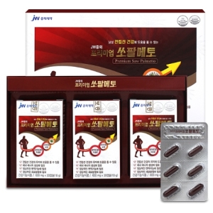 JW중외제약 프리미엄 쏘팔메토 600mg 30캡슐 (27개)