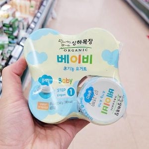매일유업 상하목장 유기농 베이비 요구르트 플레인 1단계 85g이미지입니다. 누르면 해당 게시물로 새창이동합니다.