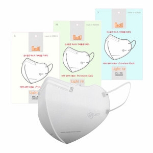 RP 메디치 라이트핏 새부리형 KF94 화이트 (100매)
