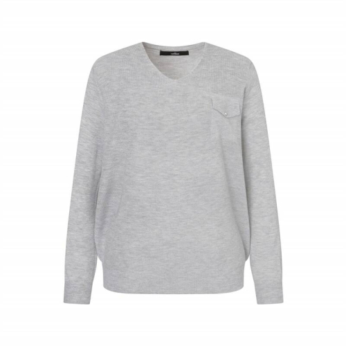 레노마 포켓 포인트 V넥 니트 풀오버-R2G15KPO310