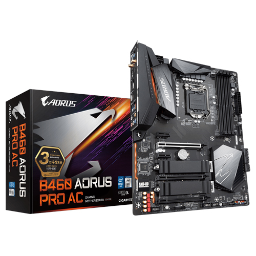 GIGABYTE B460 AORUS PRO AC 제이씨현