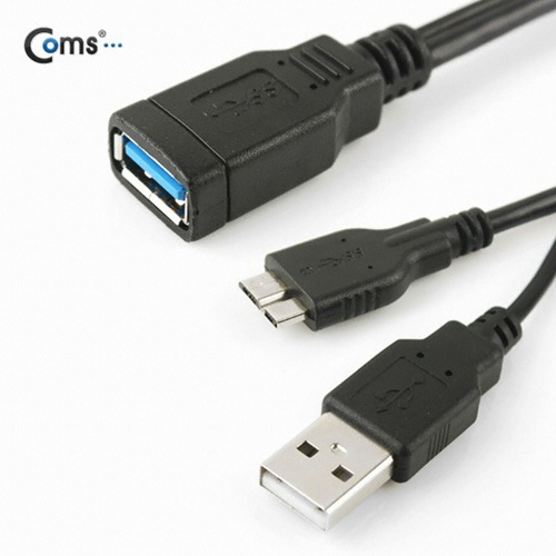 라이트컴 COMS 갤럭시노트3 OTG 케이블, USB 전원 IT572_이미지