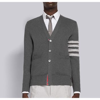 톰브라운 프레이 시어서커 미디엄 넥 가디건 MKC479A Y3066 035_이미지