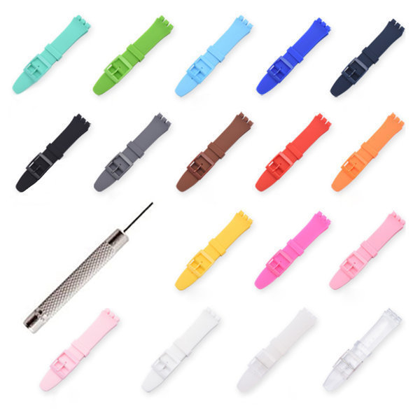 스와치 시계밴드 스킨시계줄 12mm 16mm 17mm 19mm 20mm_이미지