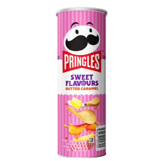 켈로그 프링글스 버터 카라멜 110g (5개)_이미지