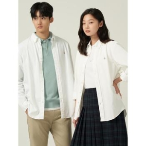 빈폴 남녀공용 코듀로이 셔츠 아이보리_BC5964C330_이미지