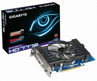 GIGABYTE �󵥿� HD 7770 UD2 OC D5 1GB WING-100