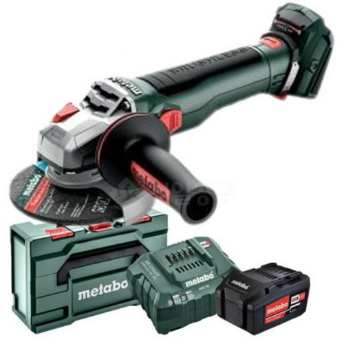 메타보 WB 18 LT BL 11-125 Quick (5.2Ah, 배터리 1개)_이미지