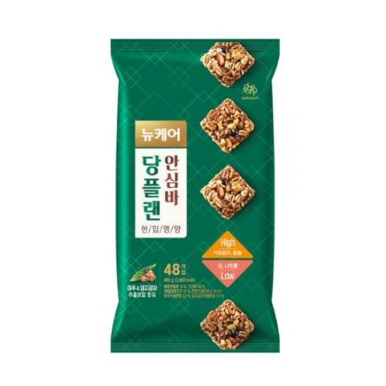 대상웰라이프 뉴케어 당플랜 안심바 48개입 480g (3개)_이미지