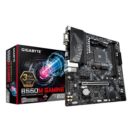 GIGABYTE B550M GAMING 게이밍에디션 제이씨현_이미지
