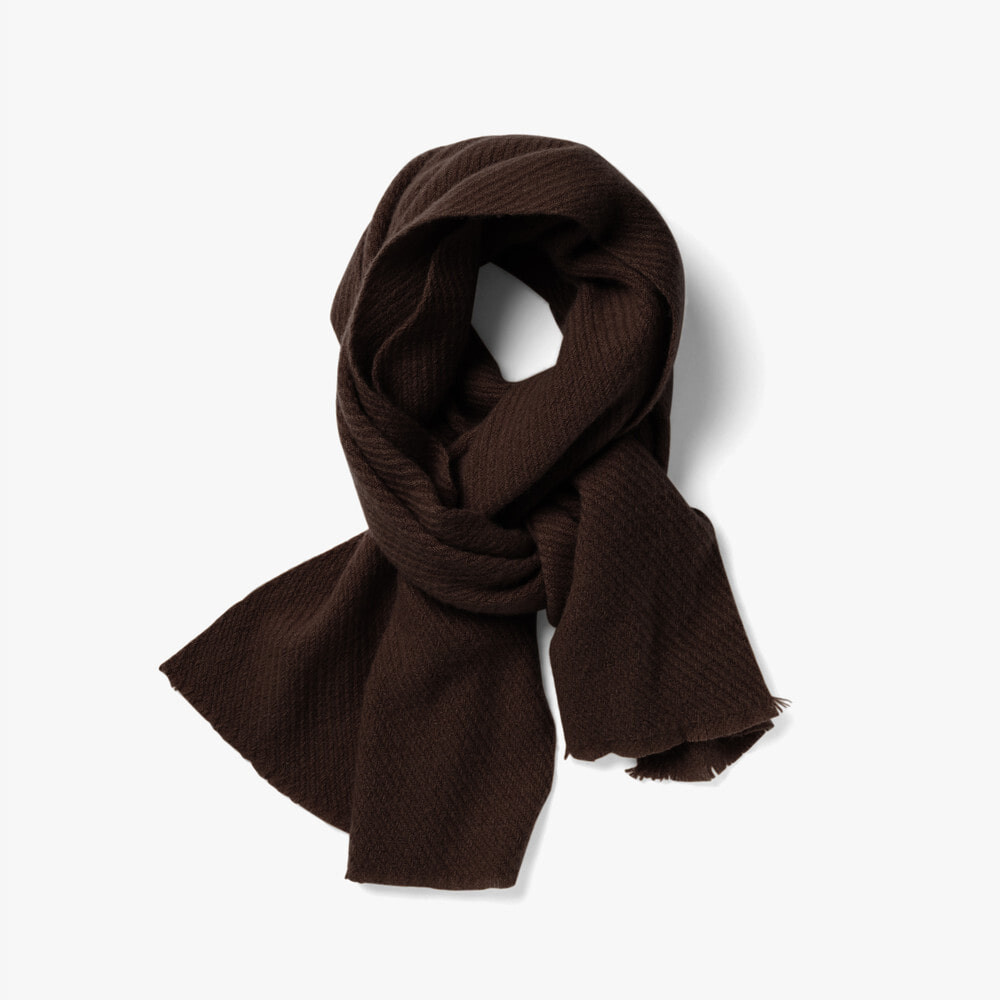 샌프란시스코마켓 19 ANDREAS 47 SCARF RUFUS 25 CACAO / 1AF2M80000F31_이미지