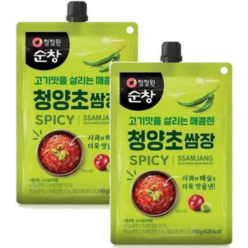 청정원 순창 청양초 쌈장 190g (2개)_이미지