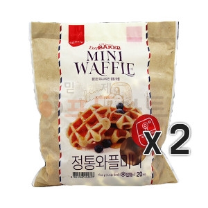 삼립식품 정통와플 미니 20개입 600g [2개]