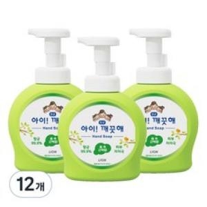 아이깨끗해 핸드솝 숲 속 산책향 490ml (12개)_이미지