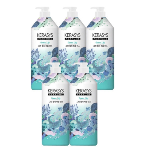 케라시스 그린 릴리 퍼퓸 린스 1000ml (5개)_이미지