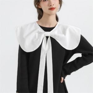 세븐제이스 여자 스트랩 유니크 세일러 포인트 카라 셔츠 10142258_이미지