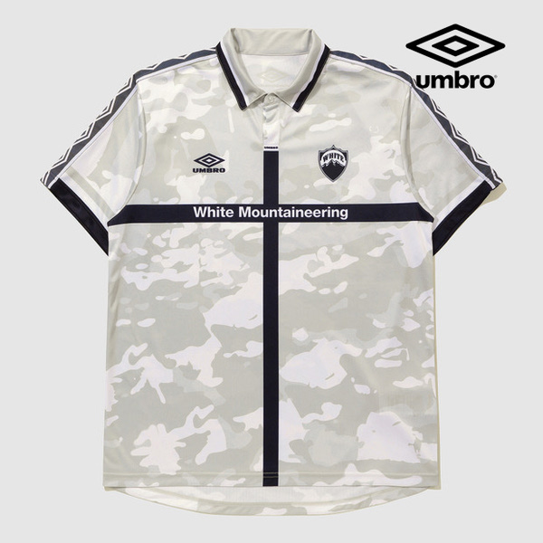 엄브로 UMB X White Mountaineering 유니폼 반팔 티셔츠 UQ111CRJ29