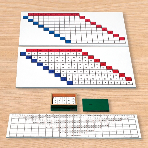 하나몬테소리 뺄셈 암산판_이미지