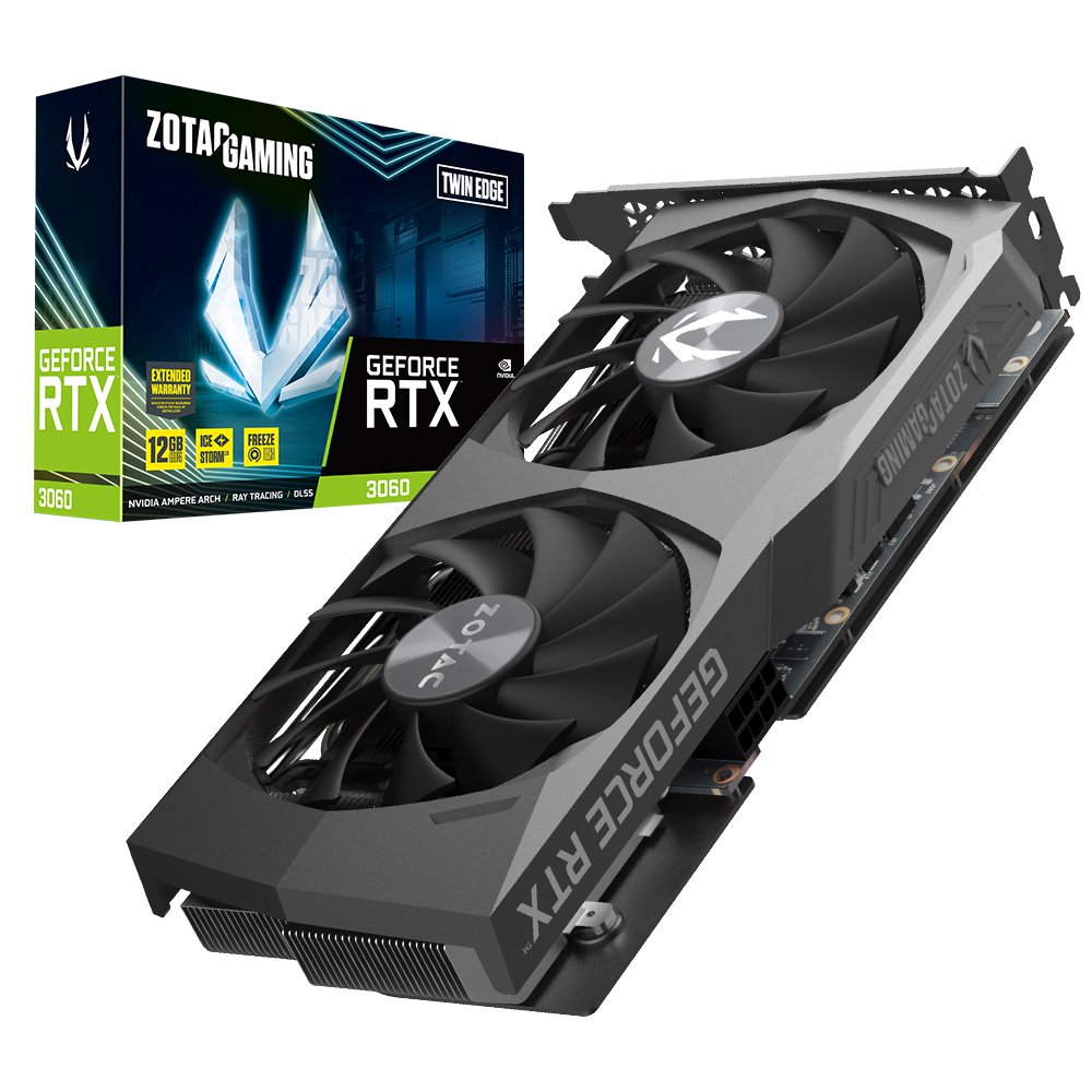 ZOTAC GAMING ������ RTX 3060 TWIN Edge D6 12GB LHR