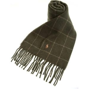 랄프로렌 폴로 목도리 머플러 선물 랄프 로렌 울 윈드펜 RLPC0743 그린