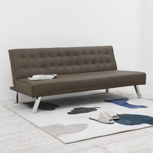 바네스데코 민스 접이식 가죽 소파베드 3인용