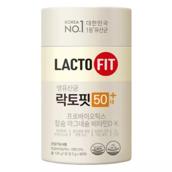 종근당건강 종근당건강 <b>락토</b><b>핏</b> 50대+ 2g 60포