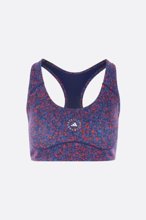 아디다스 바이스텔라매카트니 포미팅 스포티 디자인 스트레치 패브릭 스포츠 브라 JI5242