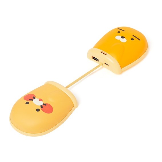 카카오프렌즈 라이언 춘식이 손난로 5000mAh_이미지