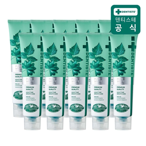 덴티스테 뉴 플러스 화이트 치약 160g (10개)_이미지