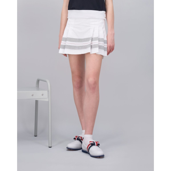 온오프 밑단 프린트 플리츠 큐롯 OF4003LA_WHITE_이미지