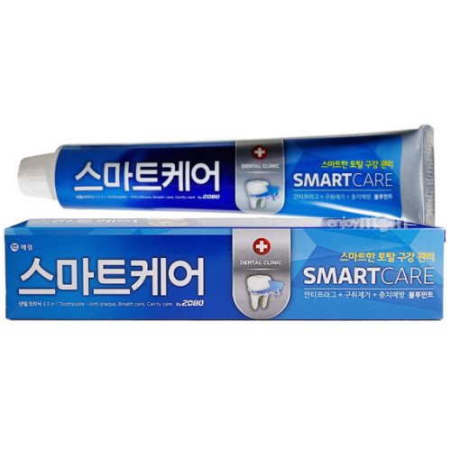 애경 2080 덴탈클리닉 스마트 케어 치약 190g [35개]