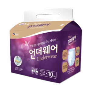 상아제약 케어미 언더웨어 특대형 10개 (4팩(40개))_이미지