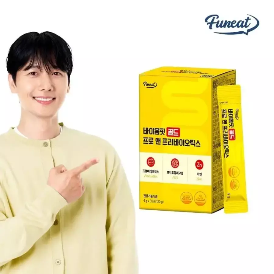 바이옴핏 골드 프로 앤 프리바이오틱스 4g 30포