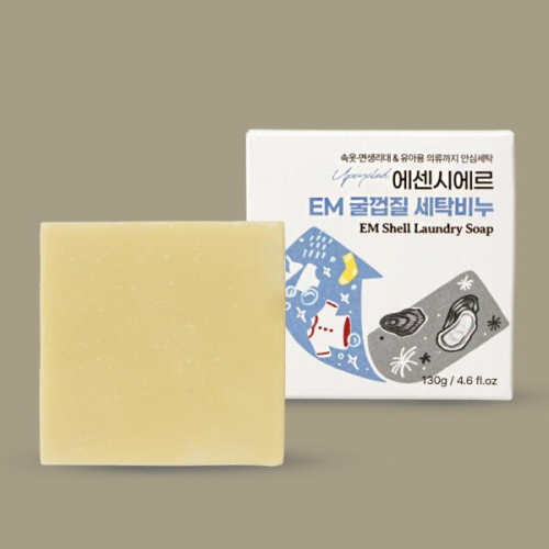 EM 굴껍질 세탁비누 130g