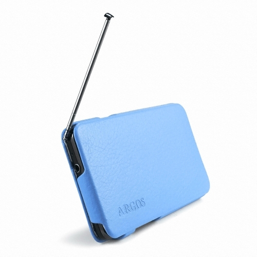 슈피겐 갤럭시S2 가죽케이스 아르고스 텐더블루 (SHW-M250S/K)_이미지