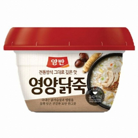 동원F&B 양반 영양닭죽 285g이미지입니다. 누르면 해당 게시물로 새창이동합니다.