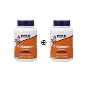 나우푸드 D 마노스 500mg 120캡슐 (2개)