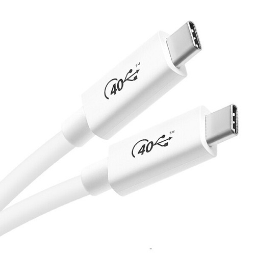 강원전자 NETmate NM-UC401 USB4 C to C타입 케이블 NM-UC401W (1m)